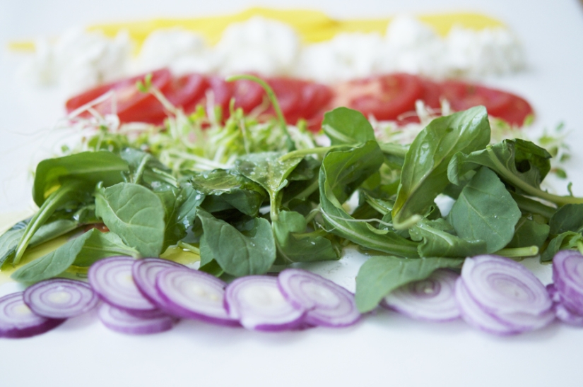 Una ensalada de sandía inusual que definitivamente te gustará