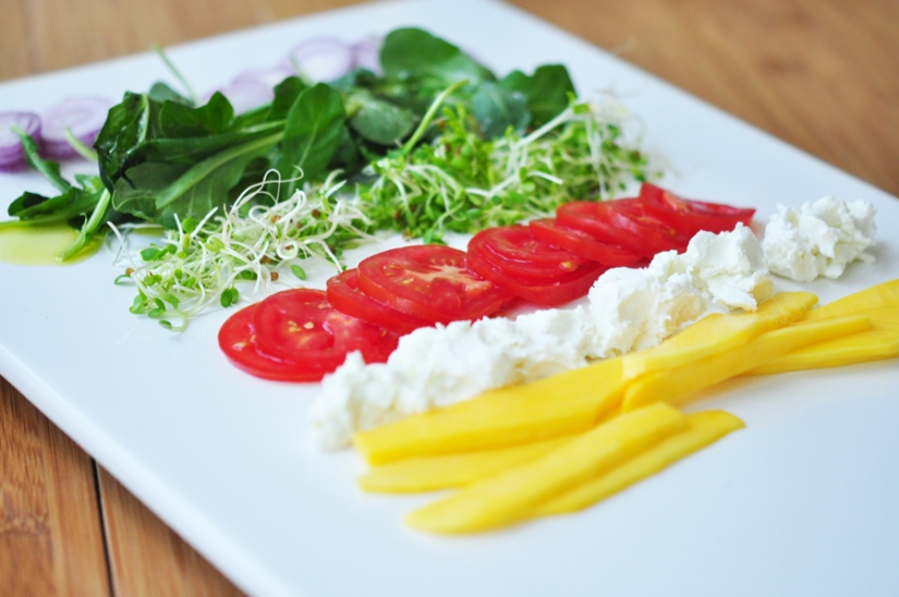 Una ensalada de sandía inusual que definitivamente te gustará