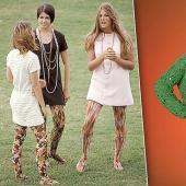 Una excursión a las terribles tendencias del pasado: de una falda "cojera" a un accesorio para perros