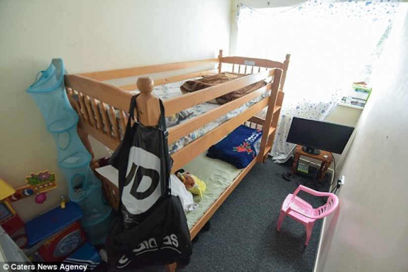 Una familia migrante desempleada con 8 hijos se negó a quedarse en casa porque no había comedor allí