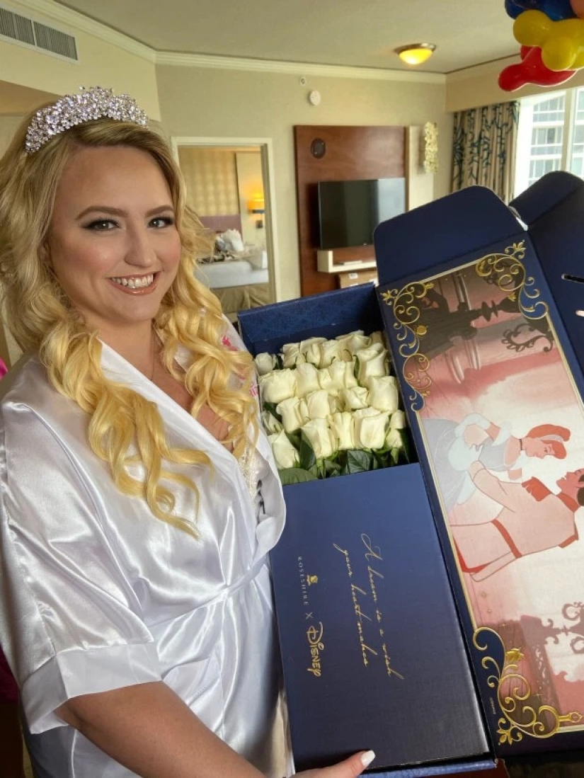 Una historia de amor: los recién casados organizaron una boda elegante al estilo de Disney Una historia de amor: los recién casados organizaron una boda elegante al estilo de Disney