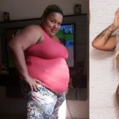 Una joven madre de Brasil perdió 70 kg en dos años y se convirtió en una modelo exitosa Una joven madre de Brasil perdió 70 kg en dos años y se convirtió en una modelo exitosa