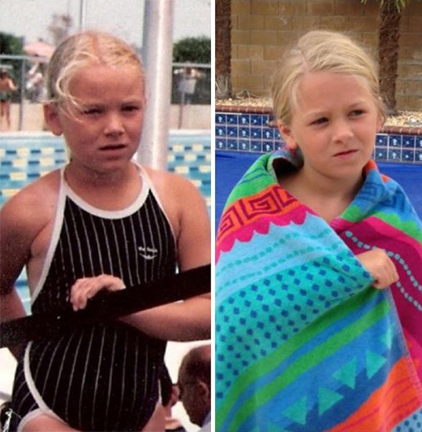 Una manzana de un manzano: padres e hijos a la misma edad