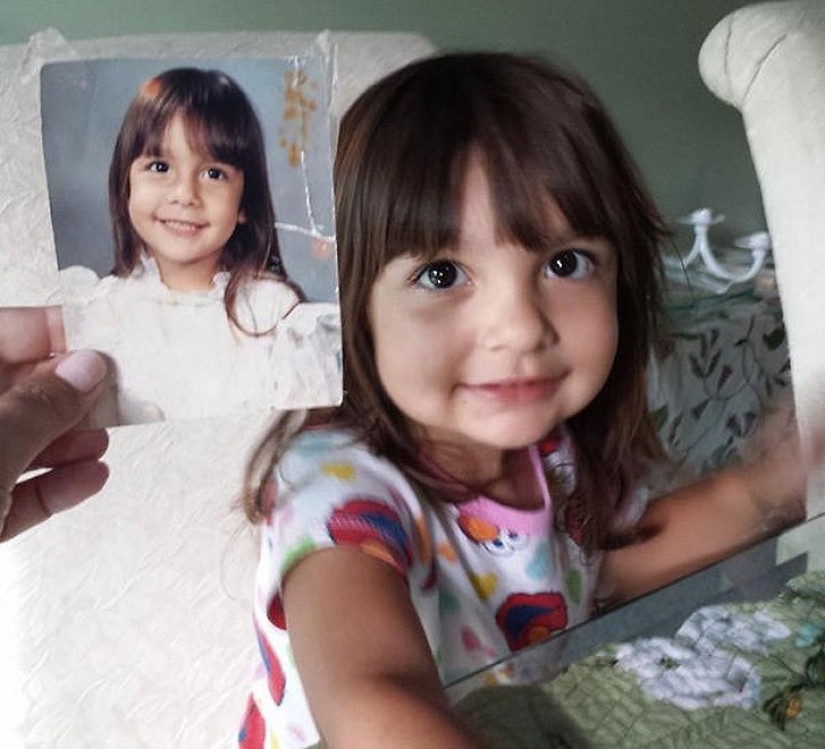 Una manzana de un manzano: padres e hijos a la misma edad