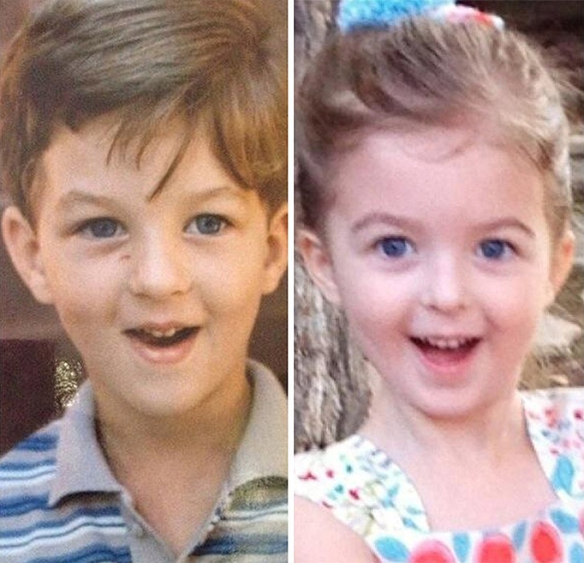 Una manzana de un manzano: padres e hijos a la misma edad