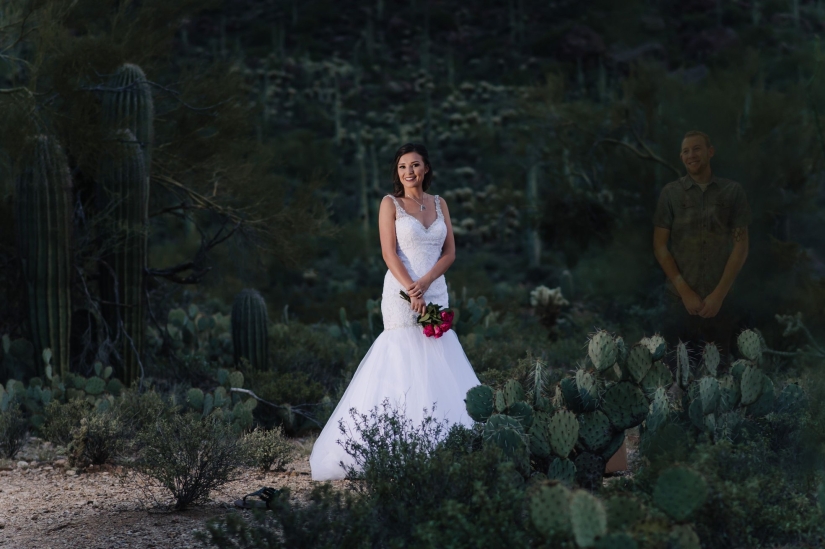 Una niña "se casó" con un novio muerto: una sesión de fotos de boda que te hará llorar
