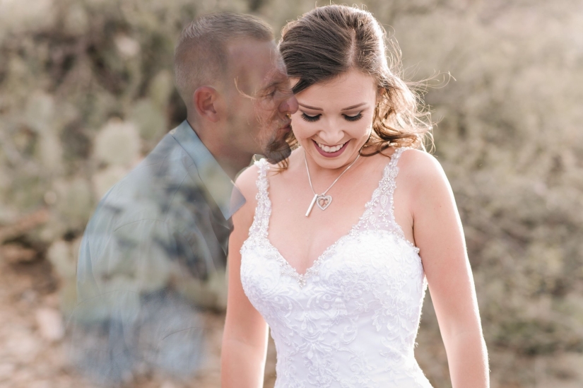 Una niña "se casó" con un novio muerto: una sesión de fotos de boda que te hará llorar