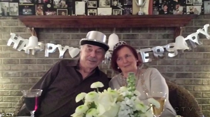 Una pareja casada de 62 años se despide porque no pueden establecerse juntos