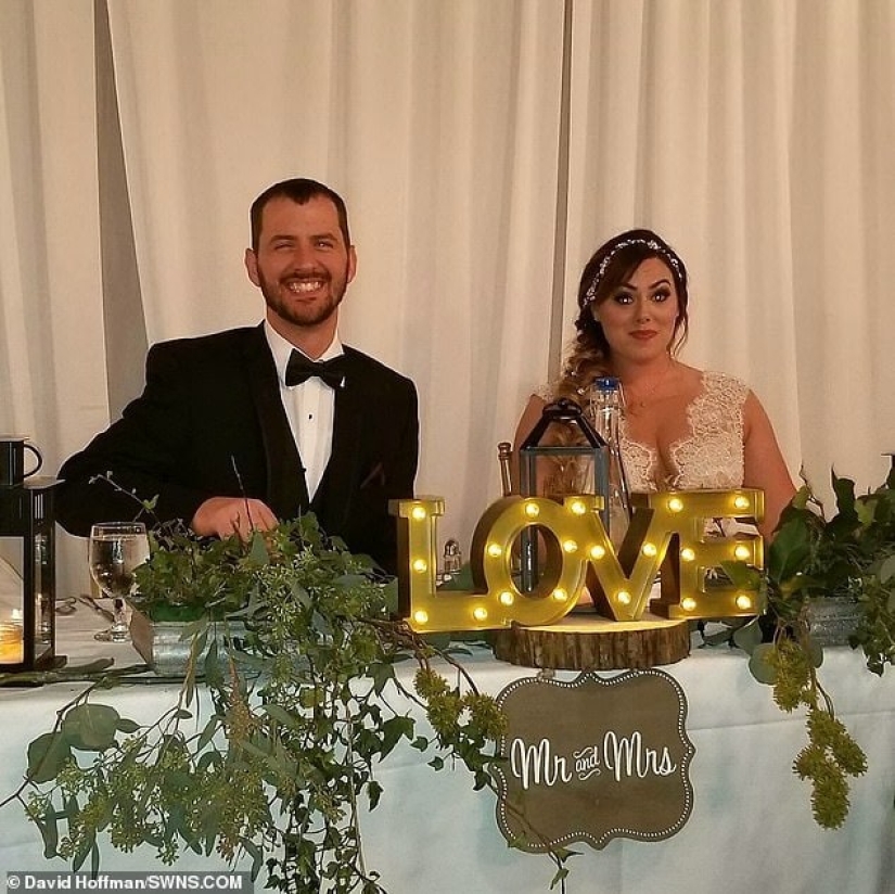 Una receta para una boda exitosa: una "novia" barbuda se coló en el novio