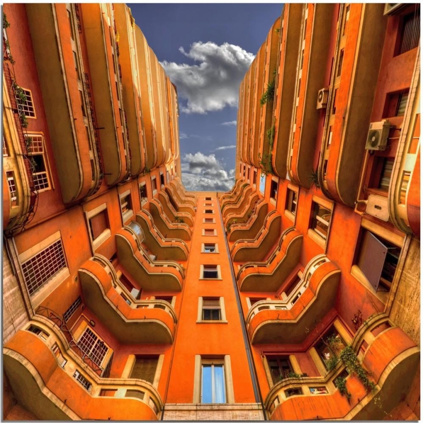 Under your feet, above your head: the dizzying buildings of Stefano Scarselli Under your feet, above your head: the dizzying buildings of Stefano Scarselli