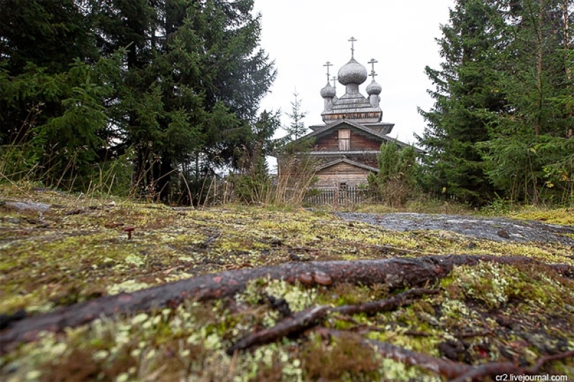 Unique ancient wooden churches of Karelia
