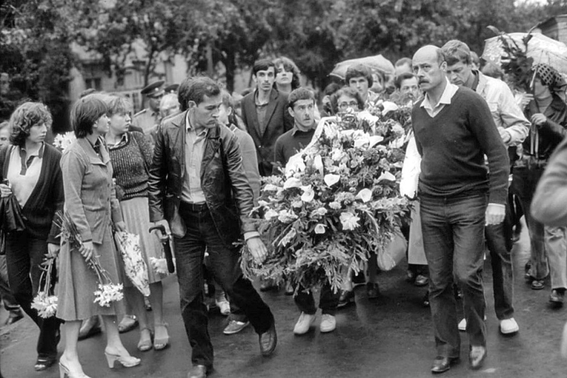 Unique photos of Vladimir Vysotsky
