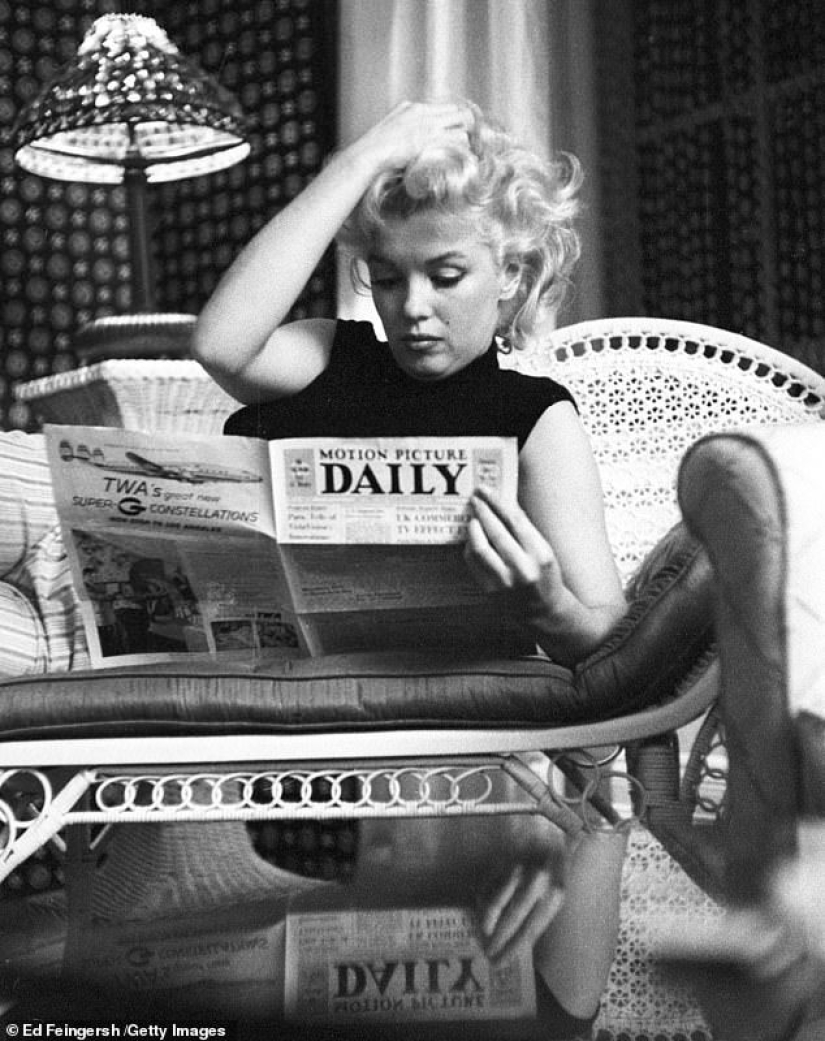 Unknown celebrity: candid photos of Marilyn Monroe that no one has seen before