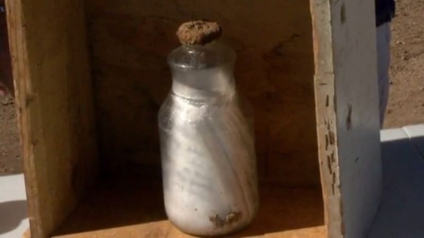 Unusual greetings from the bright past: frightening finds in time capsules