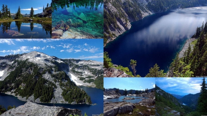 USA: Lakes and Waterfalls of the Foss River Valley