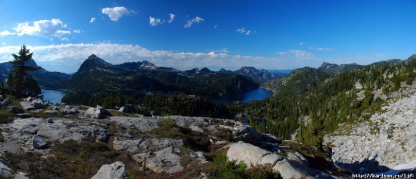 USA: Lakes and Waterfalls of the Foss River Valley