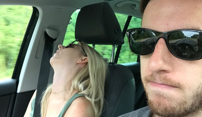 Useless co-pilot: when the wife is not the best traveling companion