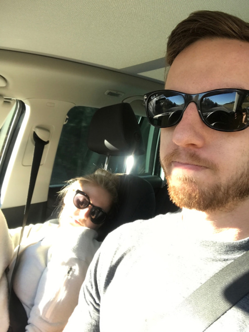 Useless co-pilot: when the wife is not the best traveling companion