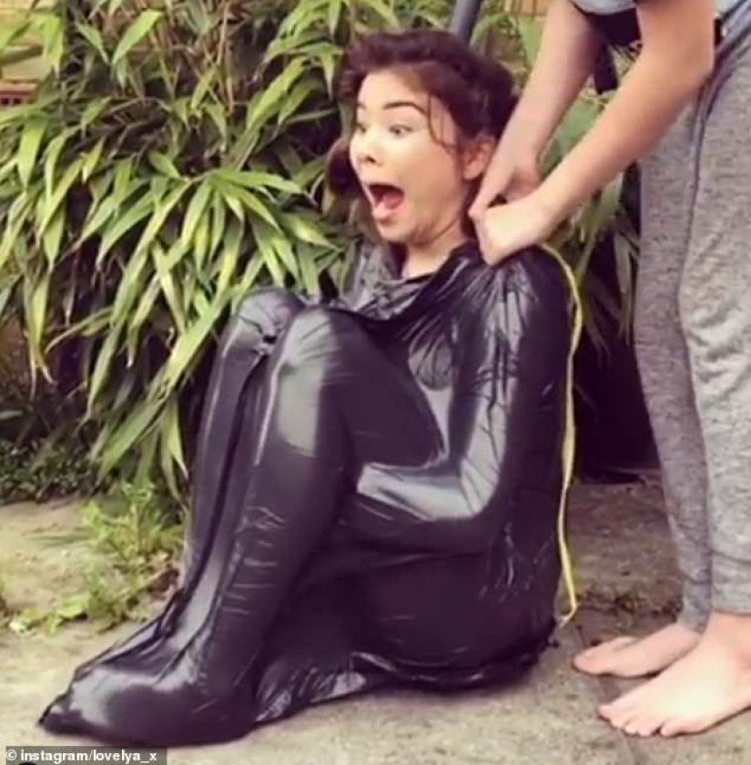 Vacuum challenge: funny entertainment with a possible fatal outcome