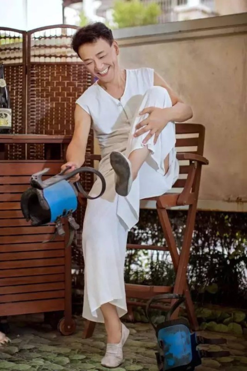 Vampire, no different: 68-year-old Shanghai grandfather looks 20