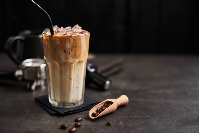 ¡Varios cafés helados en casa!