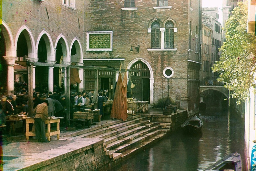 Venecia de preguerra en fotografías a color de Bernard Eilers Venecia de preguerra en fotografías a color de Bernard Eilers