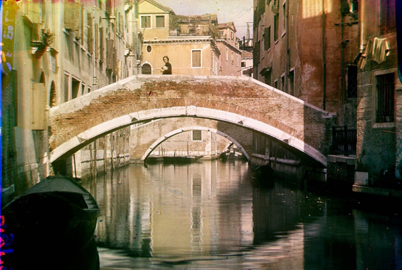 Venecia de preguerra en fotografías a color de Bernard Eilers Venecia de preguerra en fotografías a color de Bernard Eilers