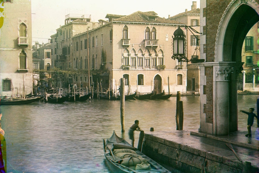 Venecia de preguerra en fotografías a color de Bernard Eilers Venecia de preguerra en fotografías a color de Bernard Eilers