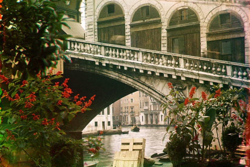 Venecia de preguerra en fotografías a color de Bernard Eilers Venecia de preguerra en fotografías a color de Bernard Eilers
