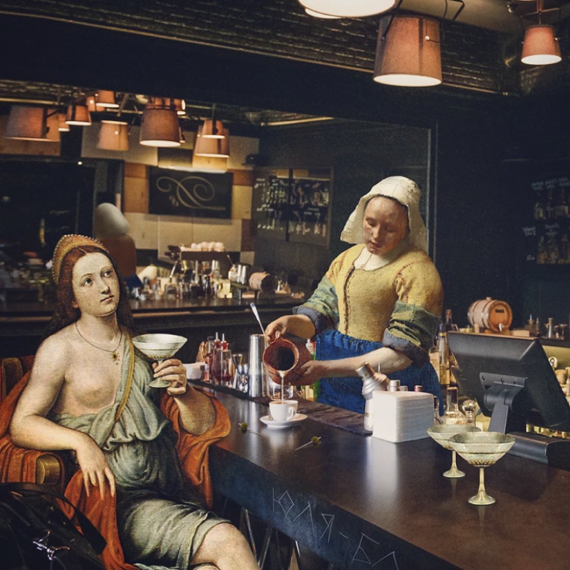 Venus en una playa nudista: cómo los héroes de los lienzos clásicos encajan en la modernidad