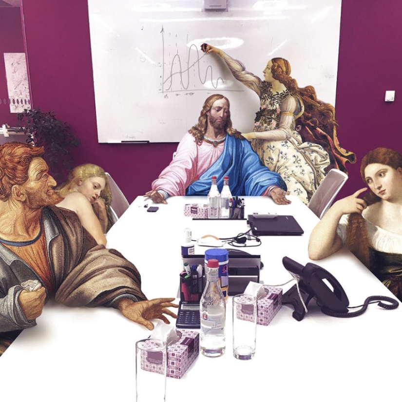 Venus on a nudist beach: how the heroes of classic canvases fit into modernity Venus on a nudist beach: how the heroes of classic canvases fit into modernity