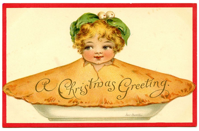 Victorian Christmas cards that will make you doubt the good intentions of the sender