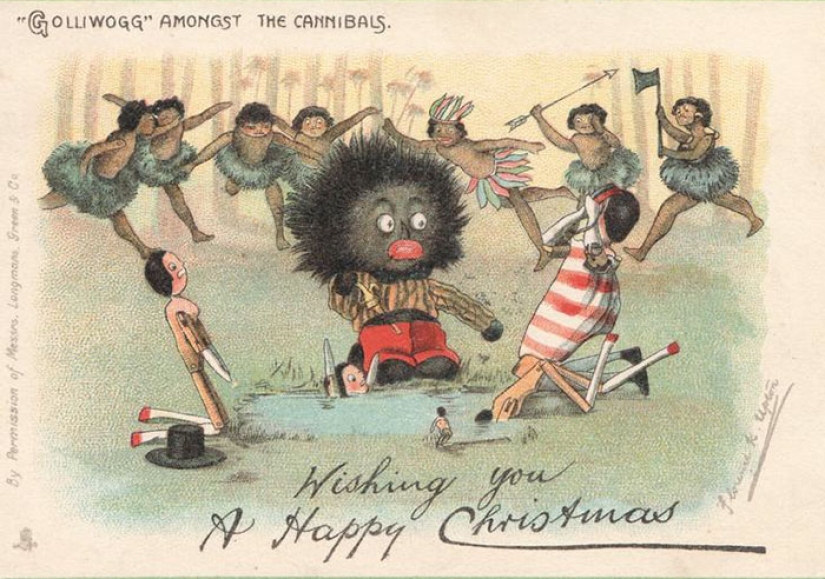 Victorian Christmas cards that will make you doubt the good intentions of the sender