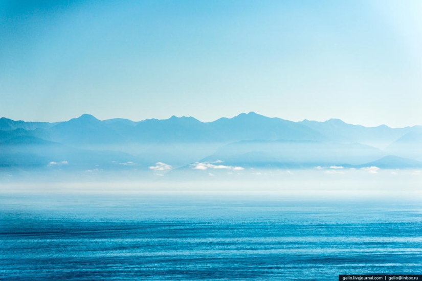 What Baikal looks like from a helicopter