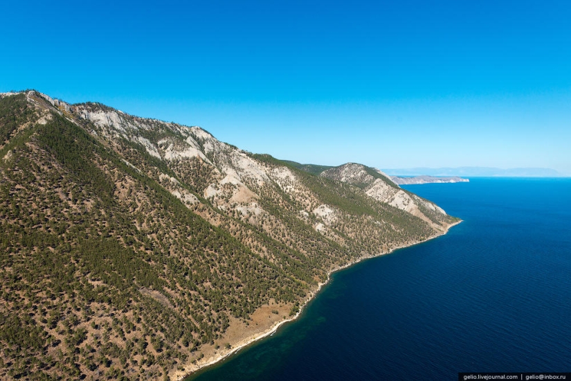 What Baikal looks like from a helicopter