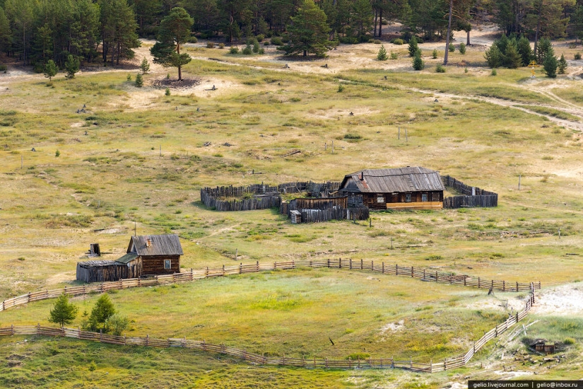 What Baikal looks like from a helicopter