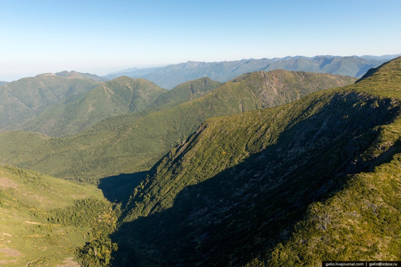 What Baikal looks like from a helicopter