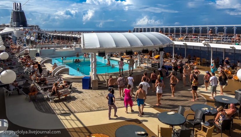 What can an ordinary person do on a cruise ship?