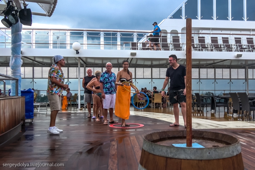 What can an ordinary person do on a cruise ship?