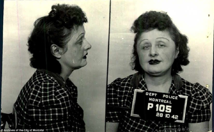What Canadian prostitutes of the 1940s looked like