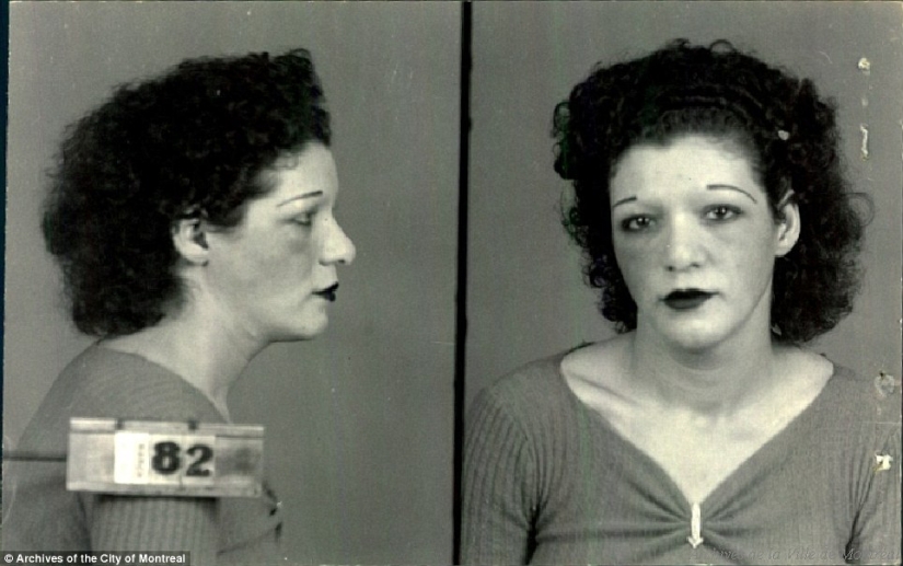 What Canadian prostitutes of the 1940s looked like