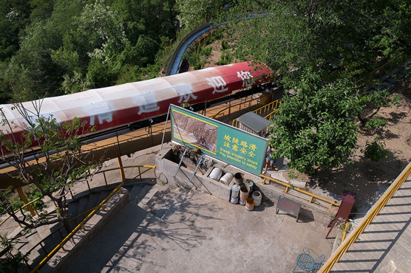 What do famous tourist places look like if you turn the camera in the other direction