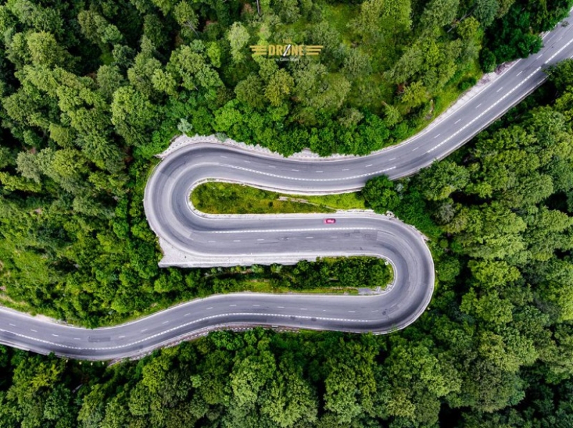What do the roads that Count Dracula once traveled look like?
