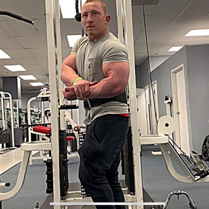 What does a guy who was once the strongest child in the world look like at the age of 22