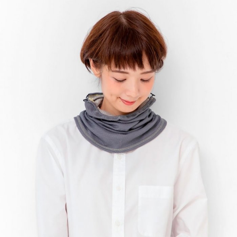 What does a Japanese snood mask look like, a fashionable alternative to a medical mask What does a Japanese snood mask look like, a fashionable alternative to a medical mask