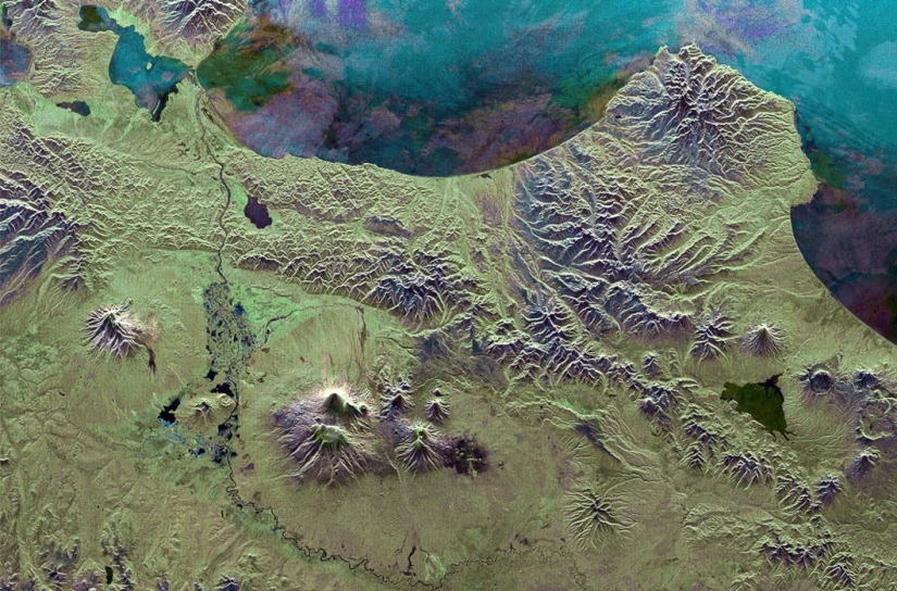 What does Russia look like from space?
