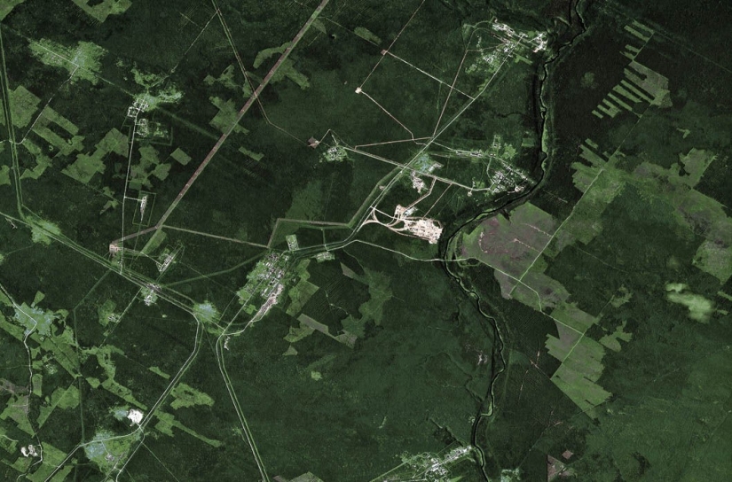 What does Russia look like from space?