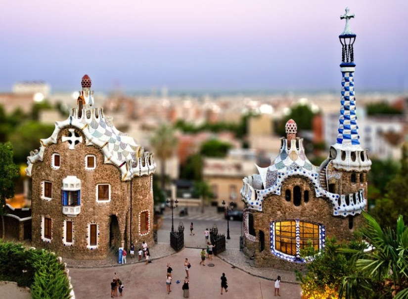 What famous cities look like in tilt-shift photos