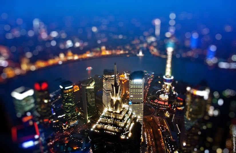 What famous cities look like in tilt-shift photos