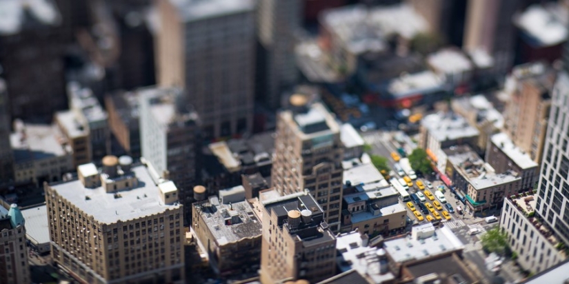 What famous cities look like in tilt-shift photos